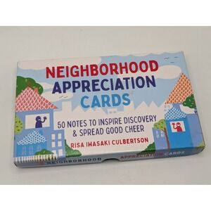 Neighborhood Appreciation Cards Risa Iwasaki Culbertson 50 Notes Chronicle Books